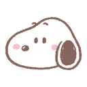 慵懶可愛♪史努比表情貼(Snoopy) @kal