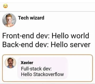 The Developer's First Words