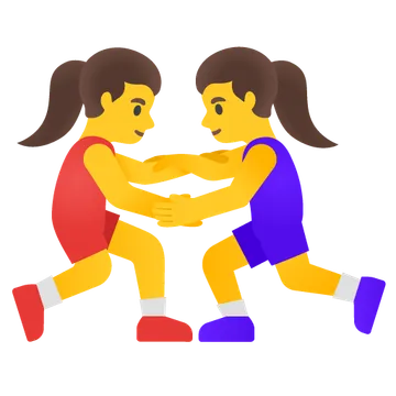 Women wrestling