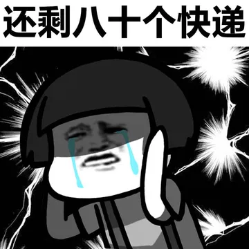 还剩八十个快递