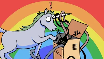 unicorn of technical difficulties