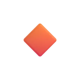 Small orange diamond