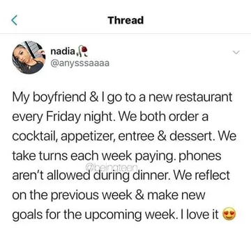 That moment you realise your relationship is actually an agile working team. What you had there wasn't a date, it was a