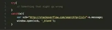Try → Catch → Stack Overflow