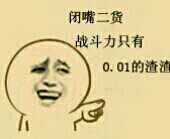 闭嘴战斗力只有0