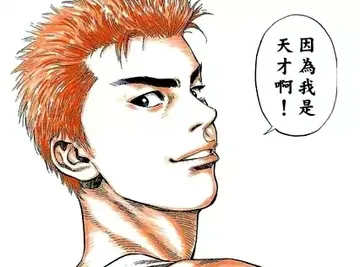 因为我是天才啊！（樱木花道）