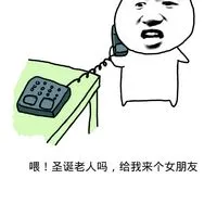 喂！圣诞老人吗，给我来个女朋友