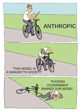 Anthropic Being Anthropic