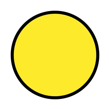 Yellow circle