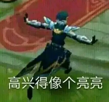高兴的像个亮亮