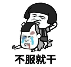 不服就干