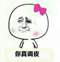 你真调皮