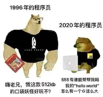 肌肉狗VS小废狗表情包