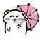 坏坏撑伞