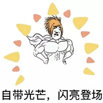 自带光芒，闪亮登场。
