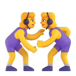 Women wrestling
