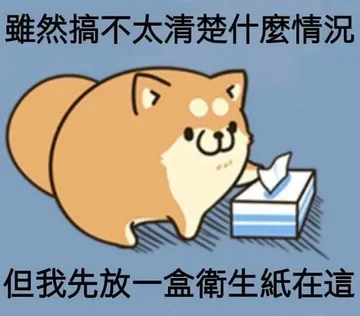 虽然搞不懂什么情况但我先放一盒卫生纸在这