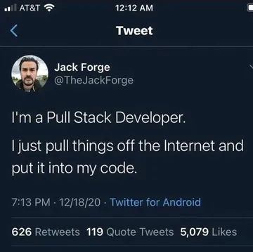 Pull Stack Developer: The Internet's Copy-Paste Hero