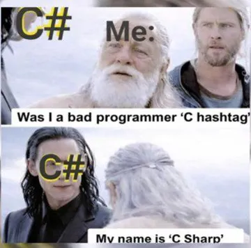 No It's Not C Hashtag Lol