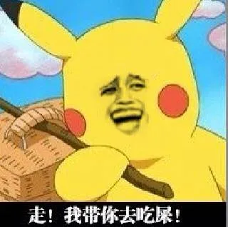 皮卡丘:走!我带你去吃屎