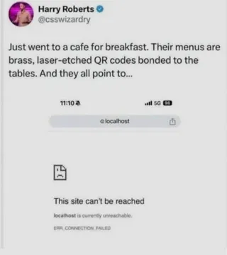 Vibe Coded Menu