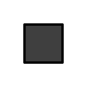 Black medium-small square