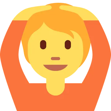 Person gesturing OK