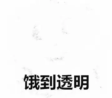 饿到透明