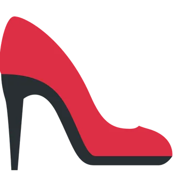 High-heeled shoe