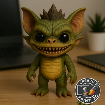 👾 Gremlin Labubu Meme 3D Printable / Labubu Gremlin Meme 3D Printable Version・ STL File for 3D printing・Cults