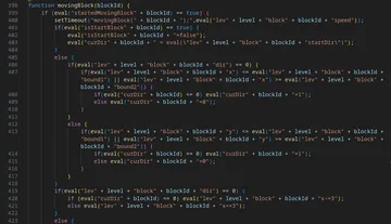 When I Was 11 Years Old, I Didn't Know About Arrays And Objects In JavaScript, But Really Wanted To Make A Game. So I In