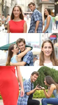 Distracted Boyfriend