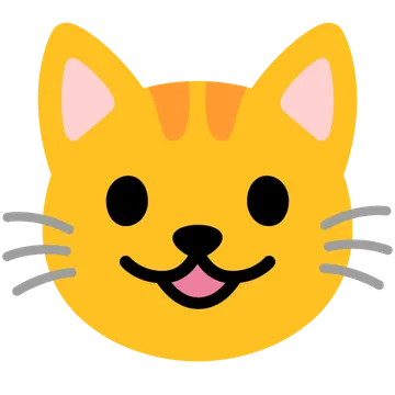 大笑的猫