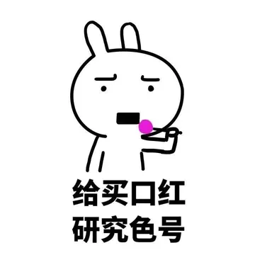 给买口红 研究色号