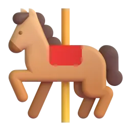 Carousel horse