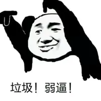 垃圾!弱逼!