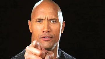 Dwayne Johnson Pointing