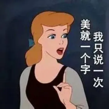 美就一个字我只说一次