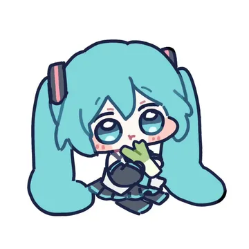 miku初音未来萌萌哒表情包头像
