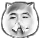 猫脸堵鼻子