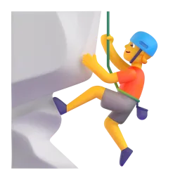 Person climbing