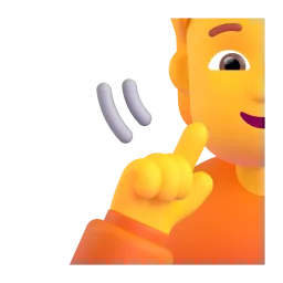 Deaf person