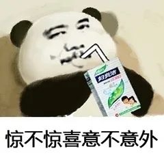 惊不惊喜意不意外