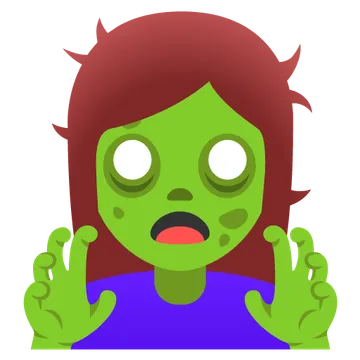 Woman zombie