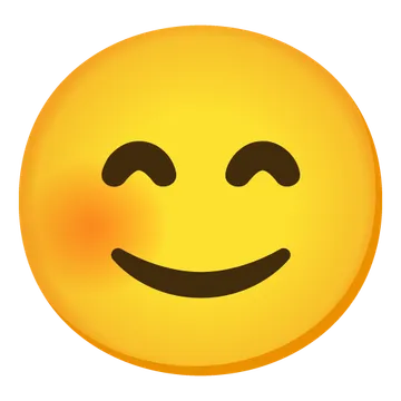 羞涩微笑