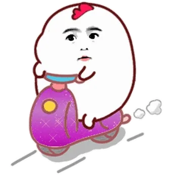 小可爱骑电动车