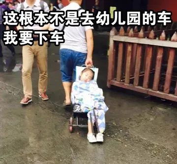 我要下车，这不是去幼儿园的车