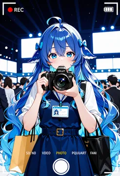 今天是展会摄影师！