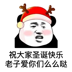 祝大家圣诞快乐，老子爱你们么么哒