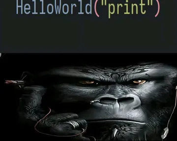 Return To Monke: The Hello World Paradox